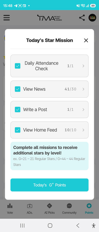 Mission List